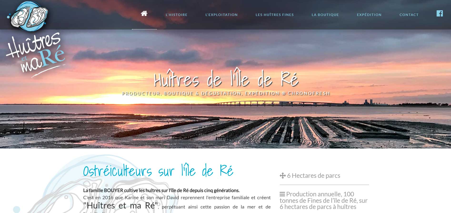 Bernezac communication création site internet vitrine classique responsive adapté aux mobiles et tablettes charente maritime nouvelle aquitaine