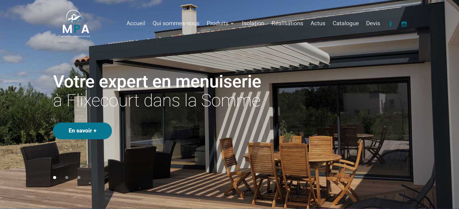 Bernezac communication création site internet vitrine classique responsive adapté aux mobiles et tablettes charente maritime nouvelle aquitaine