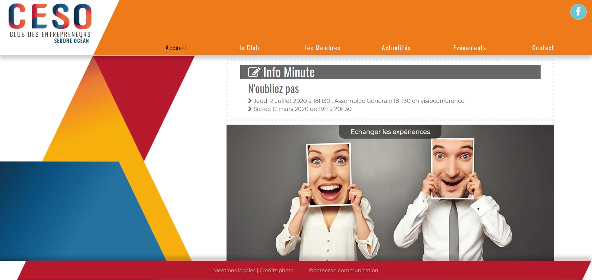 Bernezac communication création site internet administrables et e-commerce responsive adapté aux mobiles et tablettes charente maritime nouvelle aquitaine