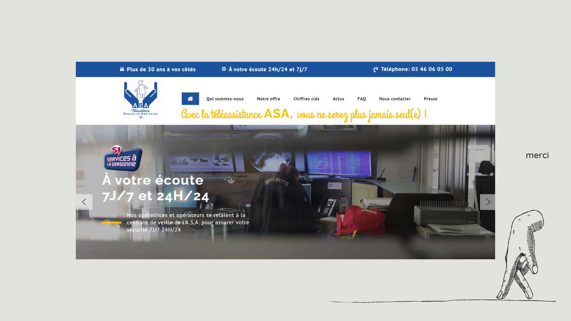 Bernezac communication création site internet vitrine classique responsive adapté aux mobiles et tablettes charente maritime nouvelle aquitaine