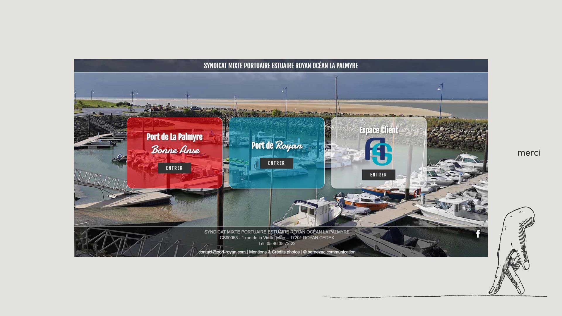 Bernezac communication création site internet vitrine classique responsive adapté aux mobiles et tablettes charente maritime nouvelle aquitaine